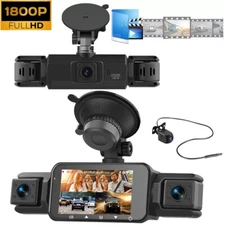 360°Dash Cam Recorder 4 Channel FHD 1080P Car Camera DVR Vehicle Video G-Sensor