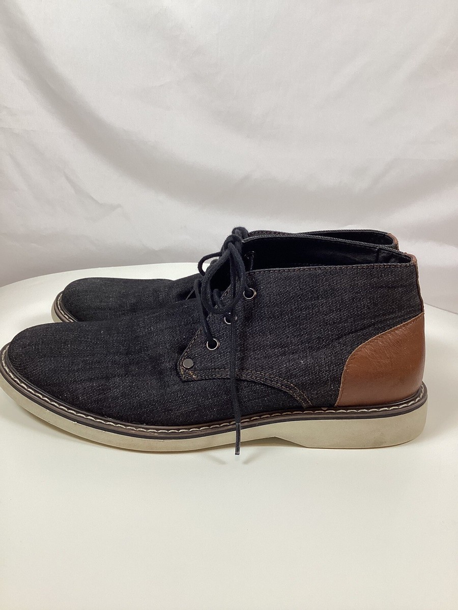 Madden Mens Chukka Boots Blue And Brown Size 7 Shoes | eBay display picture 2
