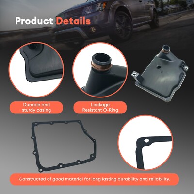 62TE 68018555AA Transmission Oil Pan Fiuld Filter Gasket Kit for Dodge