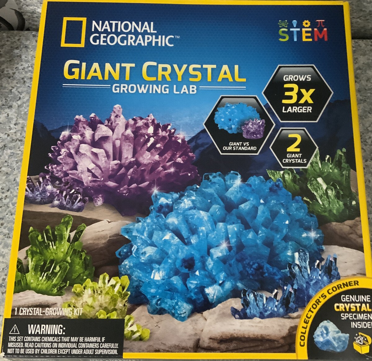 ⚡️National Geographic Giant Crystal Growing Lab 👉2 Giant