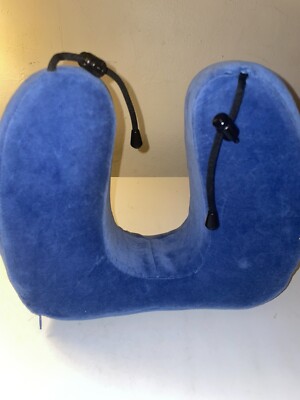 Cabeau Evolution Classic Blue Travel Neck Pillow Memory Foam