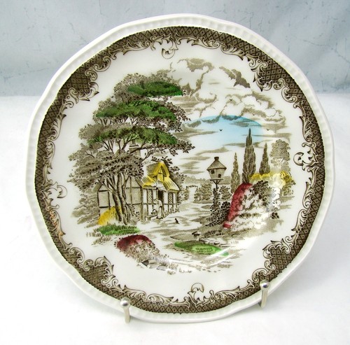 Kensington Ironstone SHAKESPEARE'S SONNETS R2815 Bread & Butter Plate(s) EXC - Picture 2 of 6
