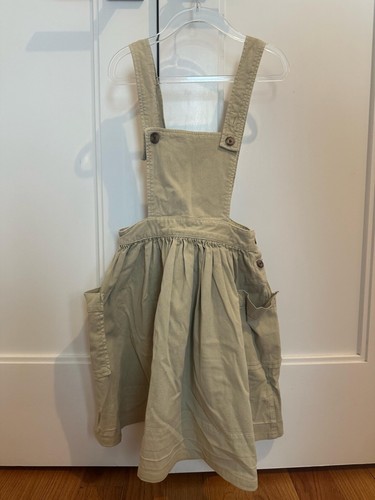 Bonpoint girls khaki jumper size 8