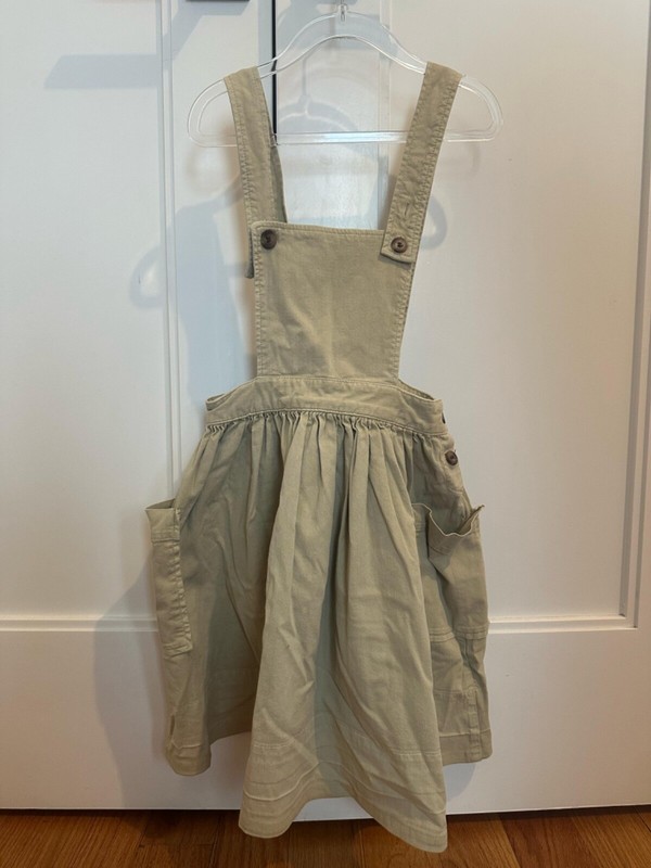 Bonpoint girls khaki jumper size 8