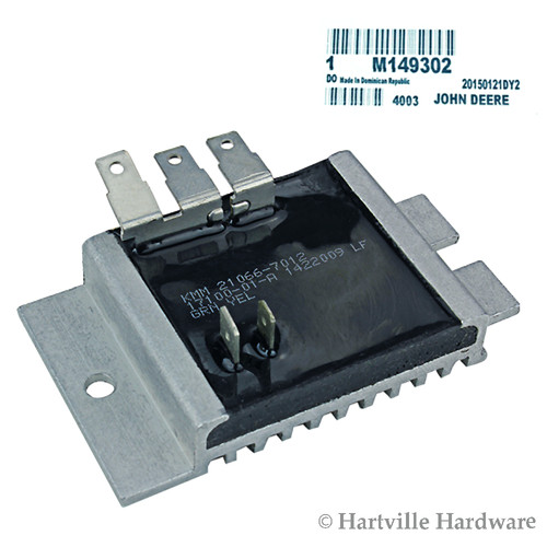 John Deere Original Equipment Voltage Regulator #M149302