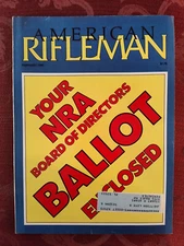 AMERICAN RIFLEMAN NRA Magazine February 1985 Winchester Model 97 Prado Tiro