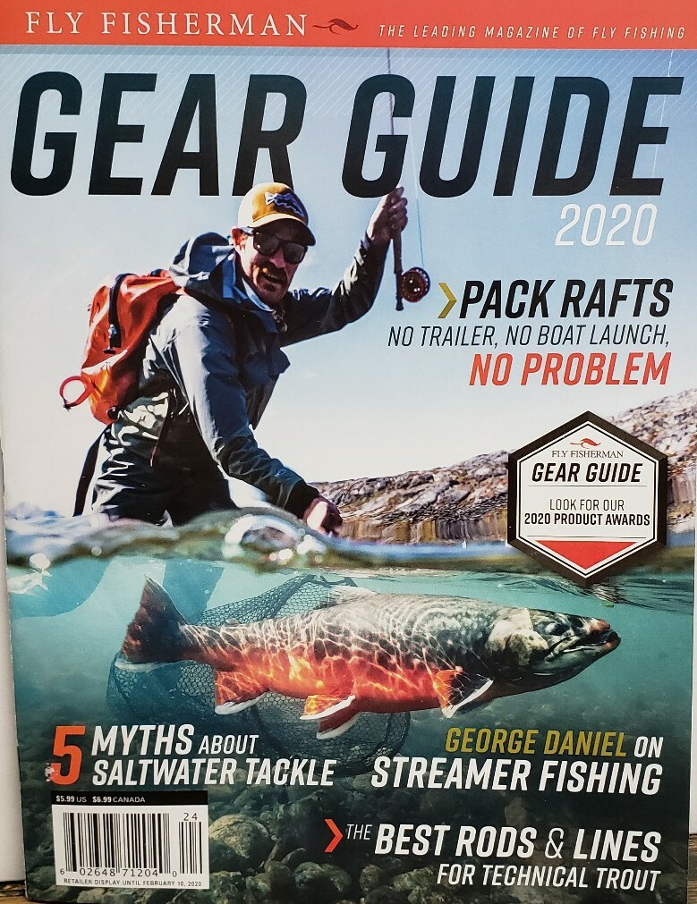 Fly Fisherman Gear Guide 2020 George Daniel Streamer Fishing FREE SHIPPING CB