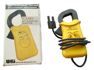 UEI CA383 AC Clamp-On Adapter. 0-40A AC / 0-400A AC