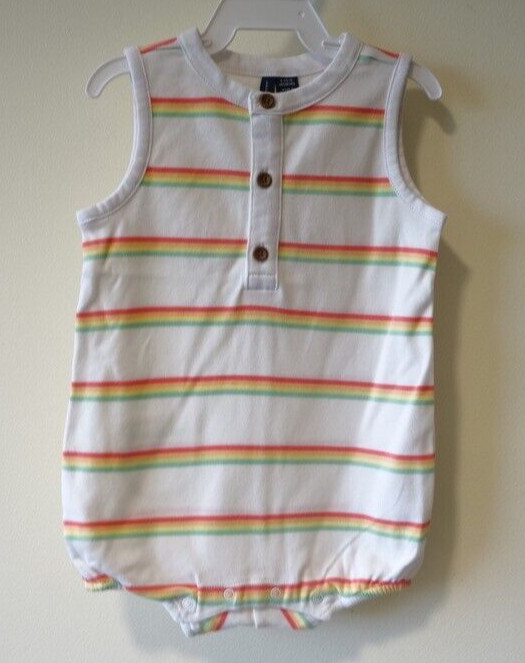 NWT Janie and Jack Striped Bubble Boy's Size 6-12 Months