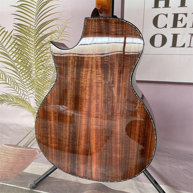 Cutaway PS14 Acoustic Electric Guitar Full Koa Solid Top Rosewood Fingerboard - Image 3 of 4