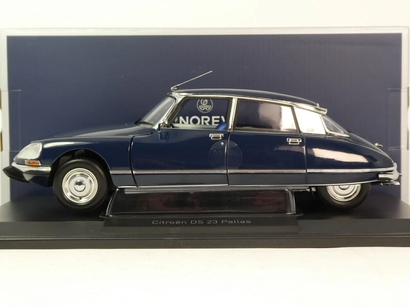 Norev Citroen DS 23 Pallas orient blue 1974 1/18 181723 - Immagine 2 di 3