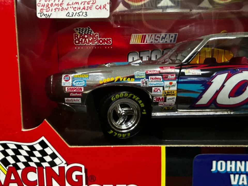 Ertl 1:18 Racing Champions 1969 Pontiac GTO Johnny Benson Valvoline 1 of 199 - Image 3 of 4