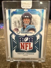 2023 Flawless Trevor Lawrence NFL SHIELD 1 OF 1 # FS-TLE