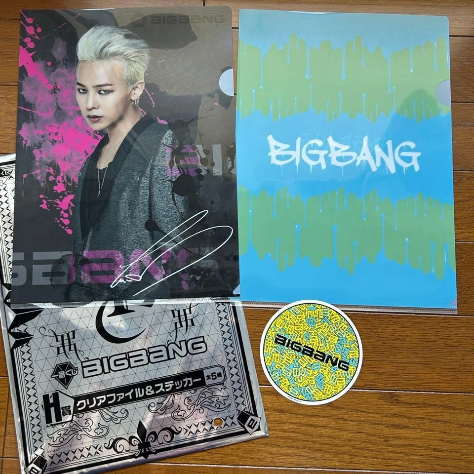 Bigbang G-Dragon Clear File Birthday Card Catalog Japan - Image 2 of 4