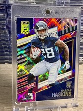 2022 Panini Donruss Elite Rookies Purple /99 Hassan Haskins #117 Rookie RC