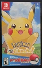 Pokémon Let's Go Pikachu Box Poké Ball Plus Nintendo Switch New Factory Sealed