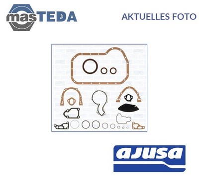54044600 KURBELGEHÄUSE DICHTSATZ ZYLINDERBLOCK AJUSA FÜR AUDI 80,100,COUPE,C4