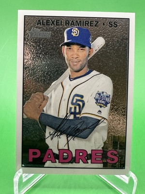 ALEXEI RAMIREZ 2016 Topps Heritage Chrome #770/999 (#606) - NM/MT - Padres