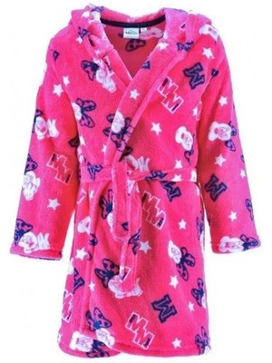 Bademantel Morgenmantel Mädchen Minnie Mouse gr 104 Farbe rosa Polyester
