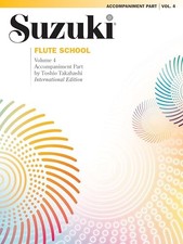 Suzuki Flute School Vol 4 Pian - VERY GOOD