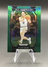 2024 Panini Prizm Draft Picks TYLER KOLEK ALL-AMERICAN Green Prizm Rookie RC #22