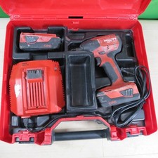 SID4 A22 HILTI Cordless Impact Driver 1 4 Hex 22V Battery Charger Set
