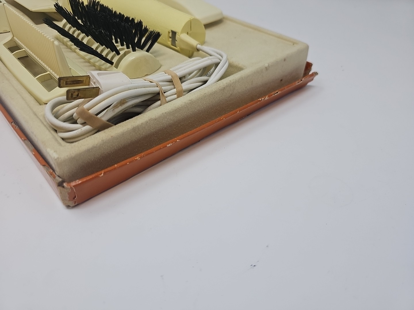 Vintage 1970s Lady Schick Speed Styler  Farrah Fawcett Complete With Box Tested