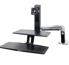 Ergotron WorkFit-A with Suspended Keyboard (2...