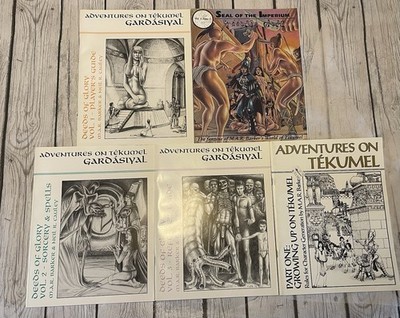 Adventures on Tekumel: Vol 1, 2, 3 - Seal of the Imperium 1 Pre Owned