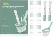 Frida Fertility All-in-One Ovulation  Pregnancy Test Kit   30 Easy at-Home LH