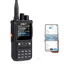Ham Radio Handheld Support Bluetooth App Programming Ham Radios 1.77-inch Scr...