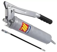 Pistola ingrassaggio a leva Meclube completa di cartuccia Ø 52 mm 400 gr