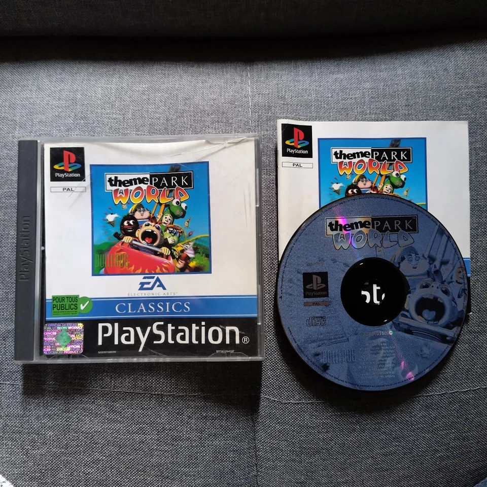 theme park world ps1  PAL FR - Photo 1/1