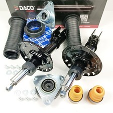 2x DACO Stoßdämpfer GSP Domlager KYB Staubschutzsatz SMART 453 RENAULT Twingo 3