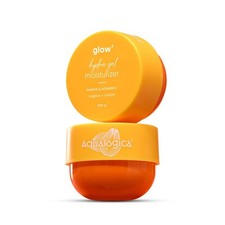 Aqualogica Glow Hydra Gel Moisturizer 200g x2 Vitamin C, Papaya, Hydration