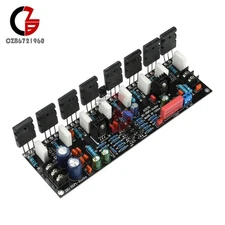 2PCS 400W DC 20V-90V 1943+5200 Upgraded Mono Power Tube Amplifier Board Module