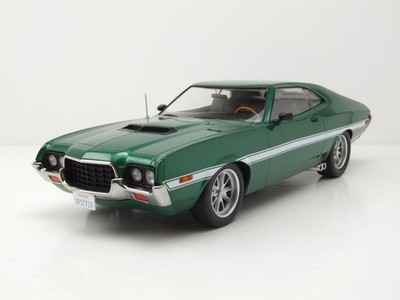 Ford Gran Torino Sport 1972 grün metallic Modellauto 1:18 ixo models