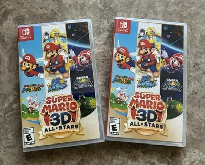 Mario 3D All Stars Nintendo Switch USA Version Brand New Factory
