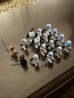 Lego Star Wars 501st Clone Trooper Army + (CW) Anakin & Obi Wan + VEHICLES