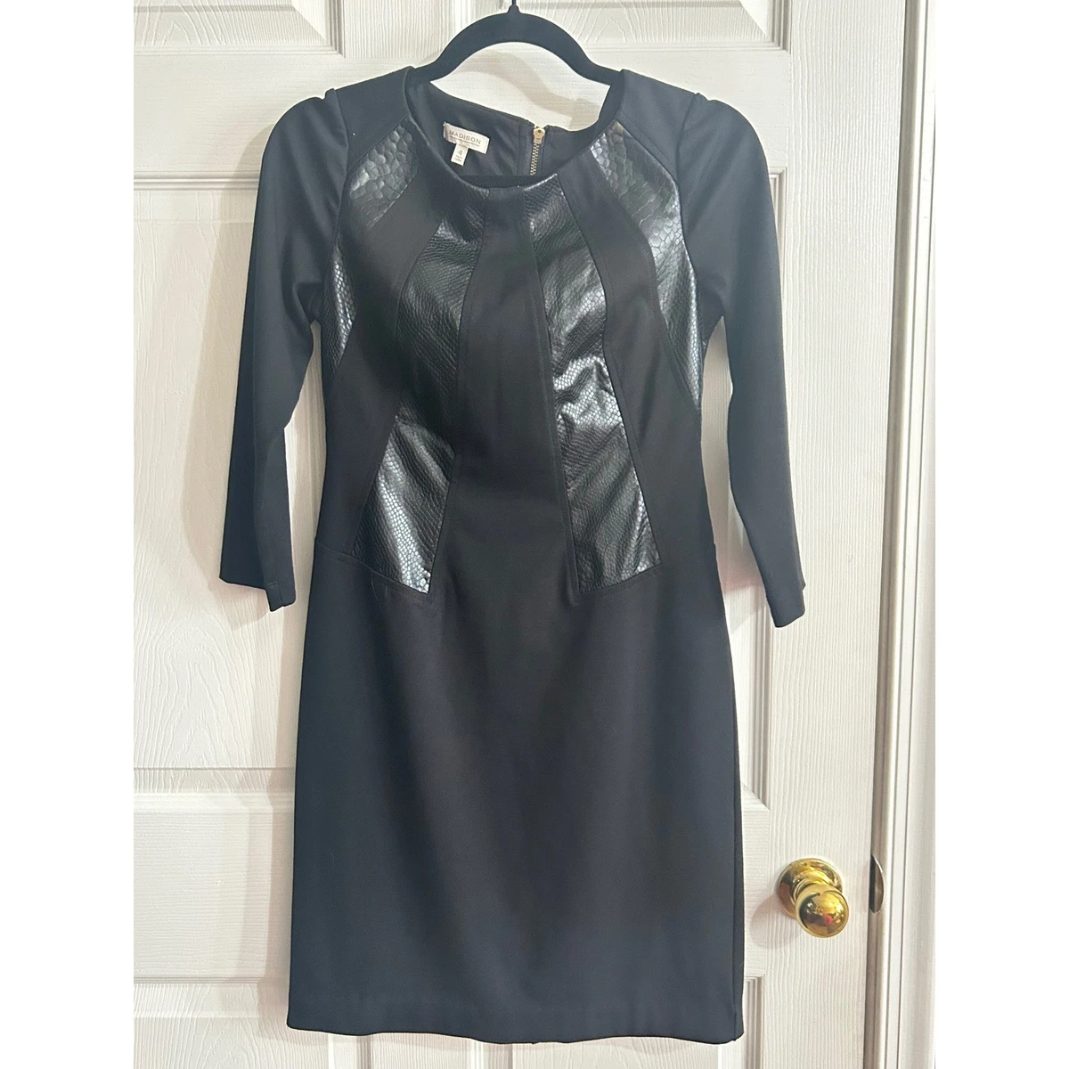 green emerald velvet dress Latte Off the Shoulder Faux Leather Mini Dress main image 0