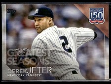 2019 Topps Update #150-80 Derek Jeter 150 Years of Professional Baseball