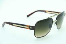 NEW MORGENTHAL FREDERICS BON 674 BROWN METAL AUTHENTIC FRAMES SUNGLASSES 60-16 