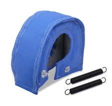 T3 T25 T28 T3 GT30 GT35 Turbo Turbocharger Turbine Heat Shield Blanket BLUE
