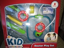 Kid Connection Doctor Play Set, New In Box , One Missing , 7 Pieces
