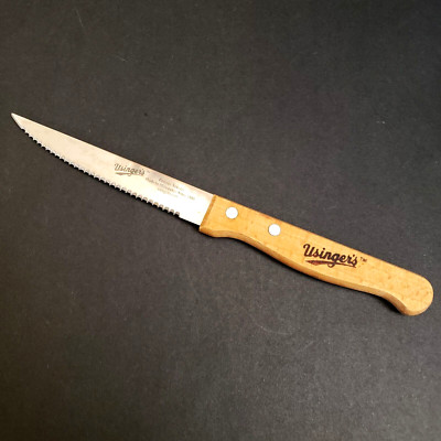 USINGER'S Famous Sausage Milwaukee STEAK KNIFE Souvenir
