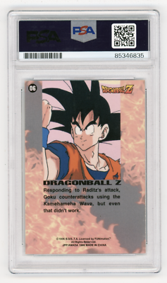 PSA Signed Sean Schemmel DBZ Is It Defeat Or Victory That Waits In