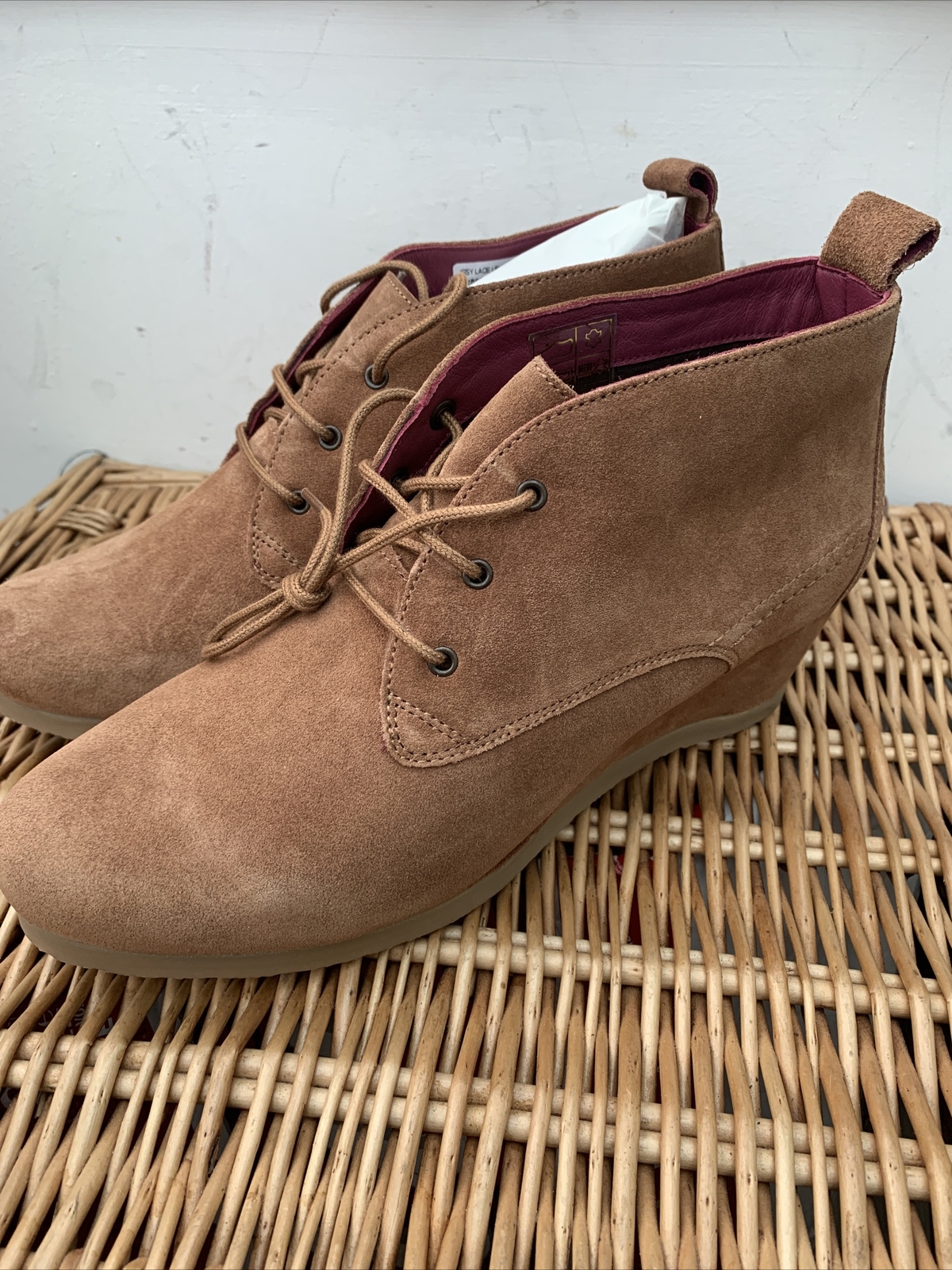 white stuff wedge ankle boots