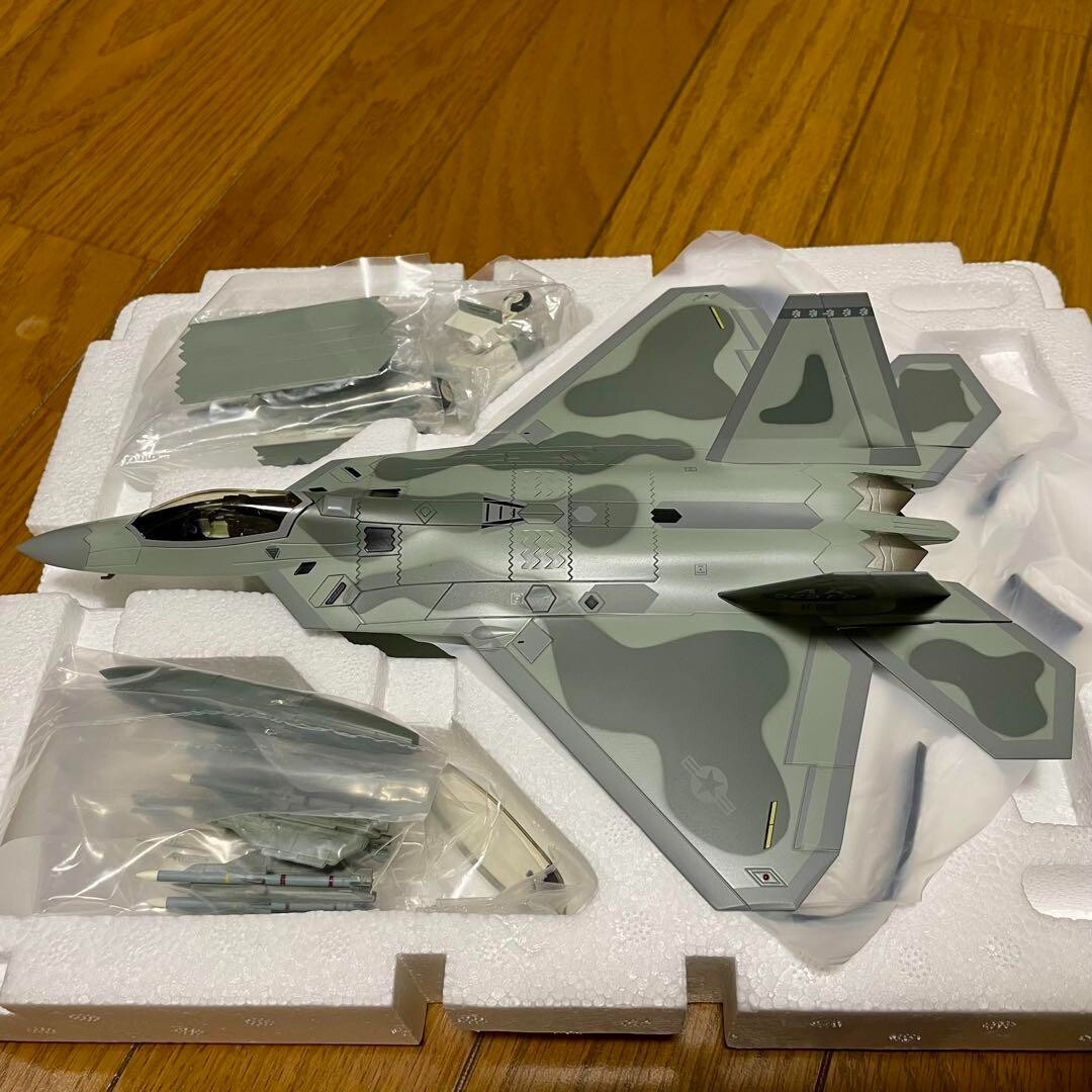 【未使用品】HOBBYMASTER F-22A RAPTOR HA2825 F-22A Raptor 1:72 Diecast Model - Hobby Master HM-HA2827