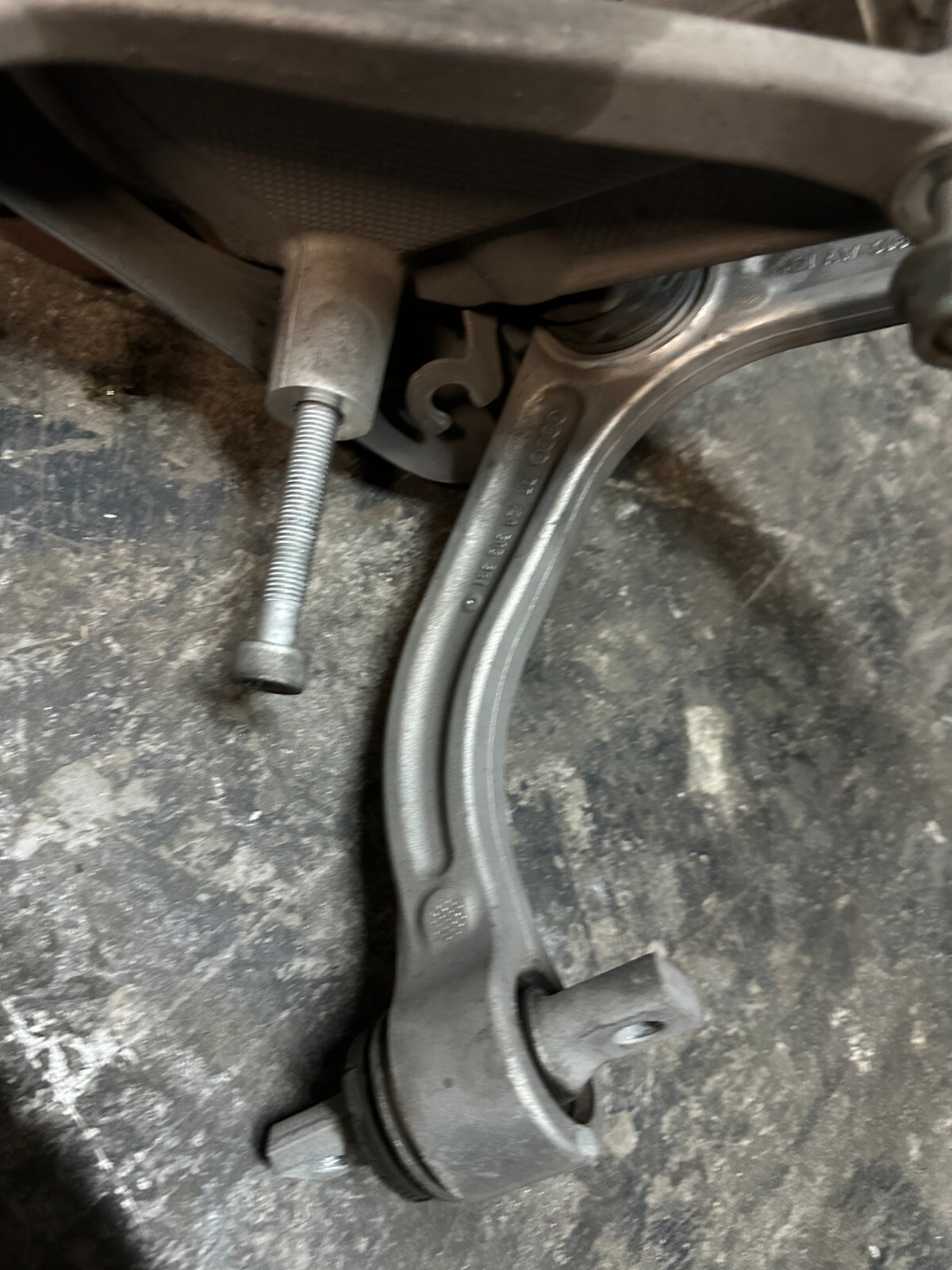 2018 AUDI R8 SPYDER REAR LEFT DRIVER SUSPENSION KNUCKLE CONTROL ARM OEM