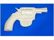 "J" Frame Solid Frame with 2 1/2" Barrel Holster Mold (dummy gun)  Cast Resin